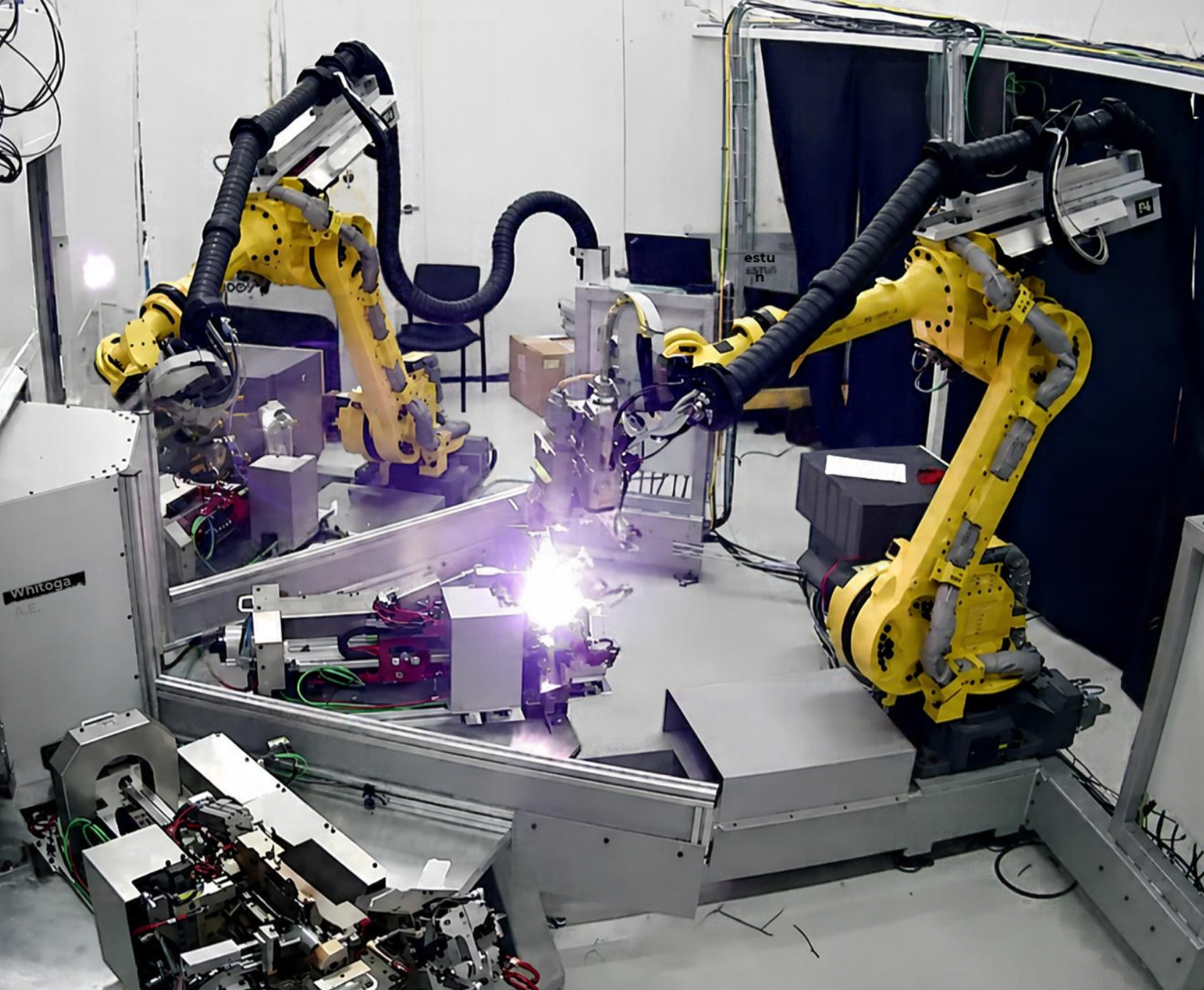 Machine industrielle de précision
